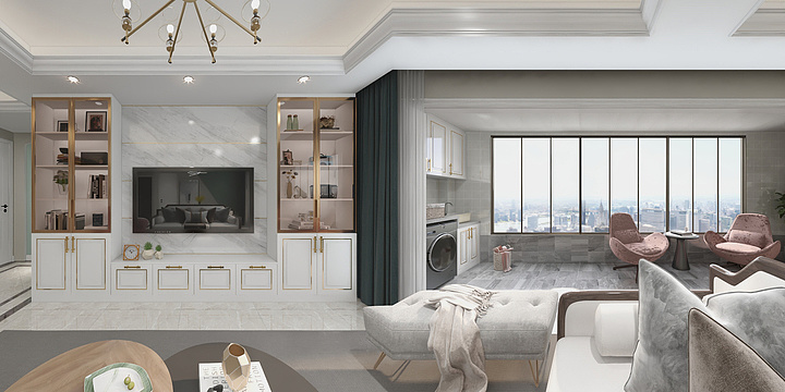 设计师十二-月海户型-装修设计方案