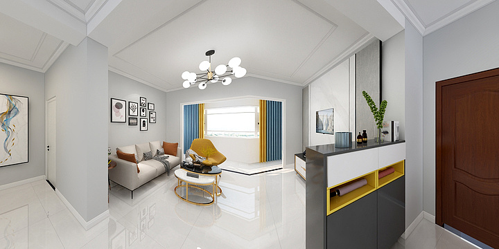 旭腾装饰-李静-E区23-2-701-装修设计方案