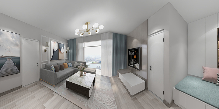 钱彩虹-高女士_海淀芳清园-装修设计方案