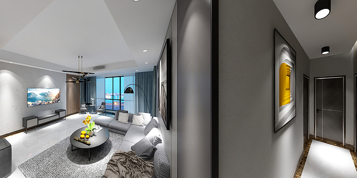 和品天诚装饰-奥克斯缔壹城-装修设计方案