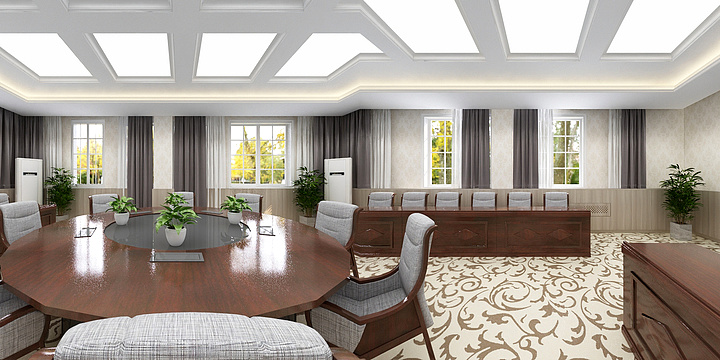 设计师iCEL-黔南州州政府-装修设计方案