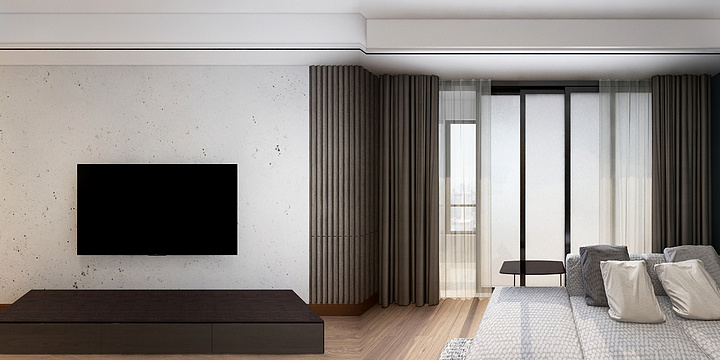 DI设计工作室-青岛户型图- 未复尺-装修设计方案