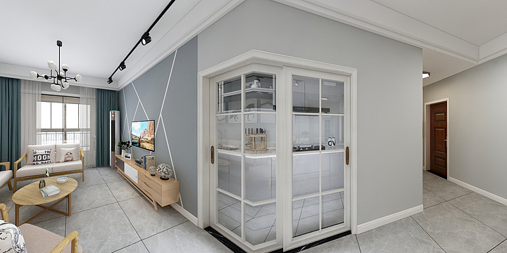 达州千百度装饰-中瑞阳光79-装修设计方案