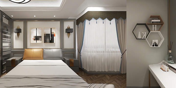 黄波-风格雨林-彭先生-装修设计方案