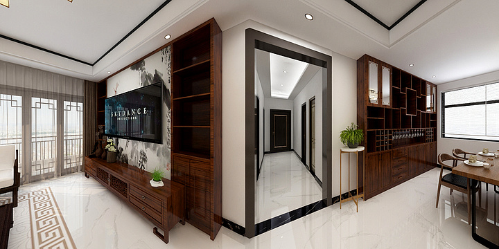 TaiXi-140新中式-装修设计方案