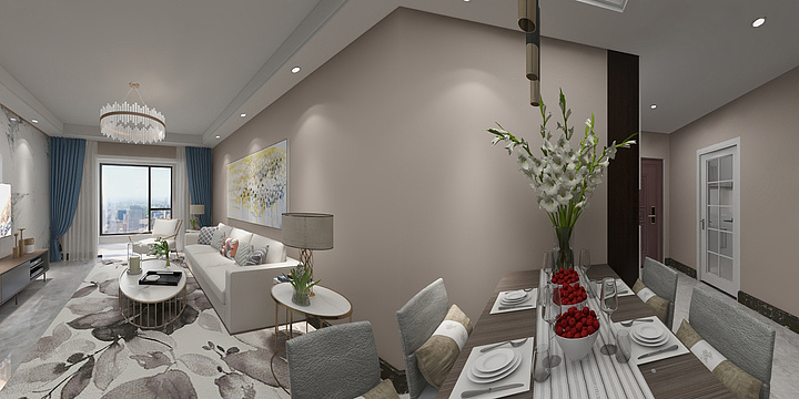 设计师陈朝国-龙湖锦艺城-装修设计方案