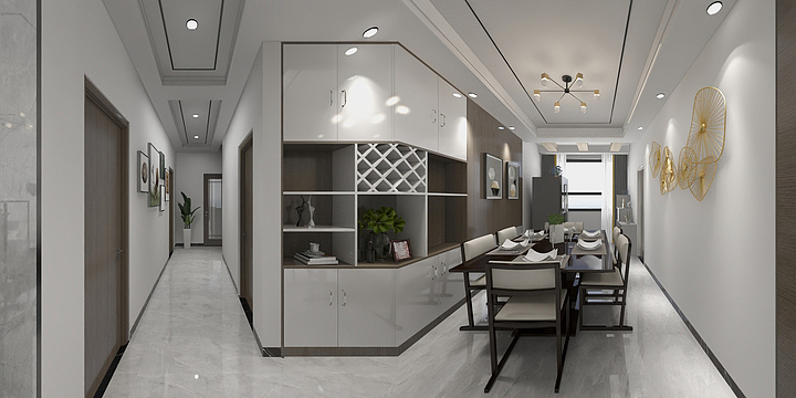 设计师郭伟林-香江半岛-装修设计方案