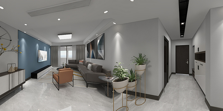 元设计工作室-兰亭苑-装修设计方案