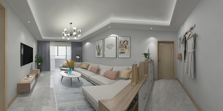 简室内设计-祥瑞元-装修设计方案