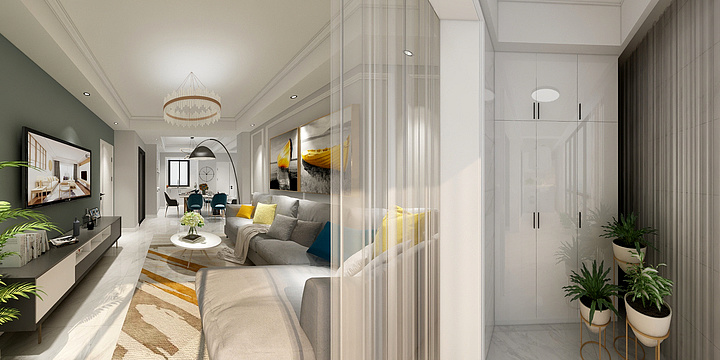 JL琳-雍景湾20#504-装修设计方案