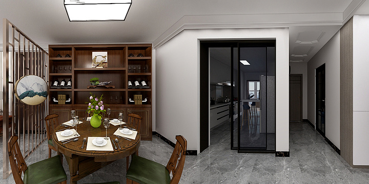 全案设计师付可宁-郦城效果图-装修设计方案