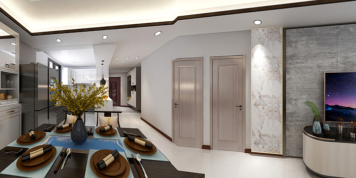 蒋涛-高女士家装设计～源博装饰-装修设计方案