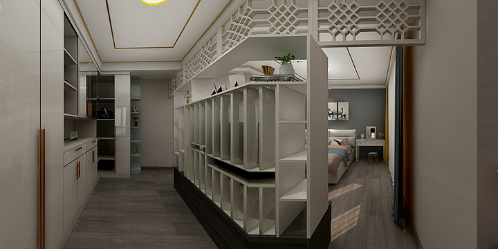 A张威-龙庭15-701.dwg导入图-副本-装修设计方案