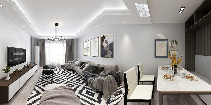 家装设计ll-中南熙悦6#4-5-1-装修设计方案