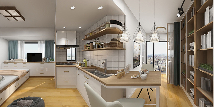 全案设计江泉龙-兰馨苑7I --装修设计方案