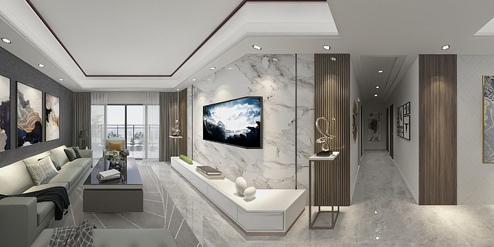 郑小帆-龙光金色阳光悦府04户型-副本-装修设计方案