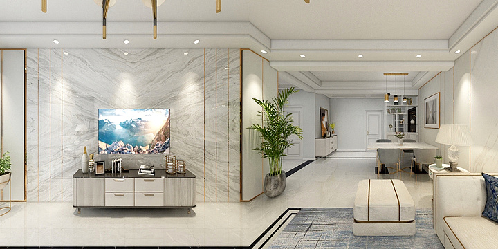 捌玖吥离拾-大唐凤凰城13#1单元903-装修设计方案