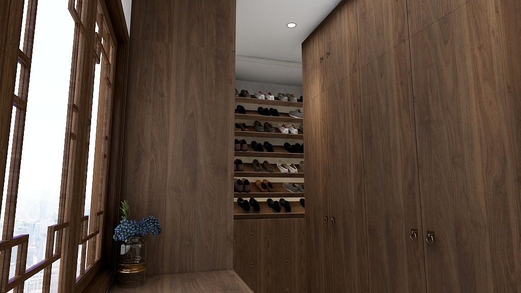 云乔酱-衣帽间-装修设计方案