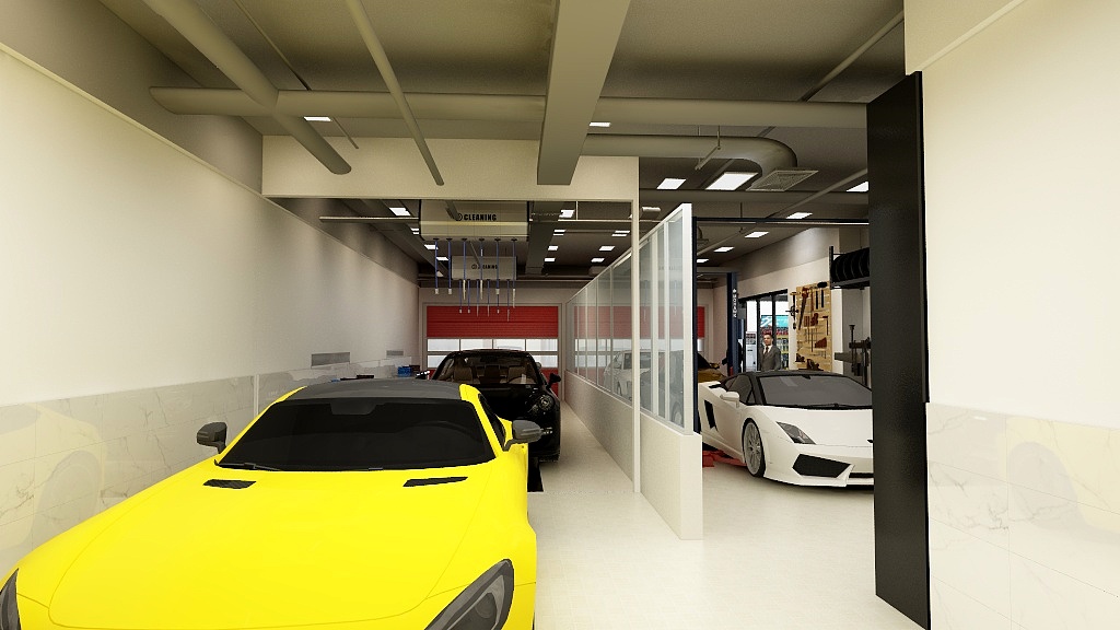 138****5373XU-淮南街洗车店-装修设计方案