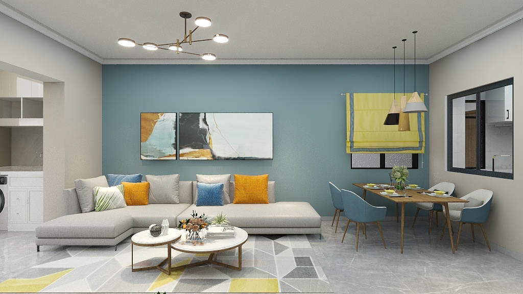 余婉倩-万彩城107-副本-装修设计方案