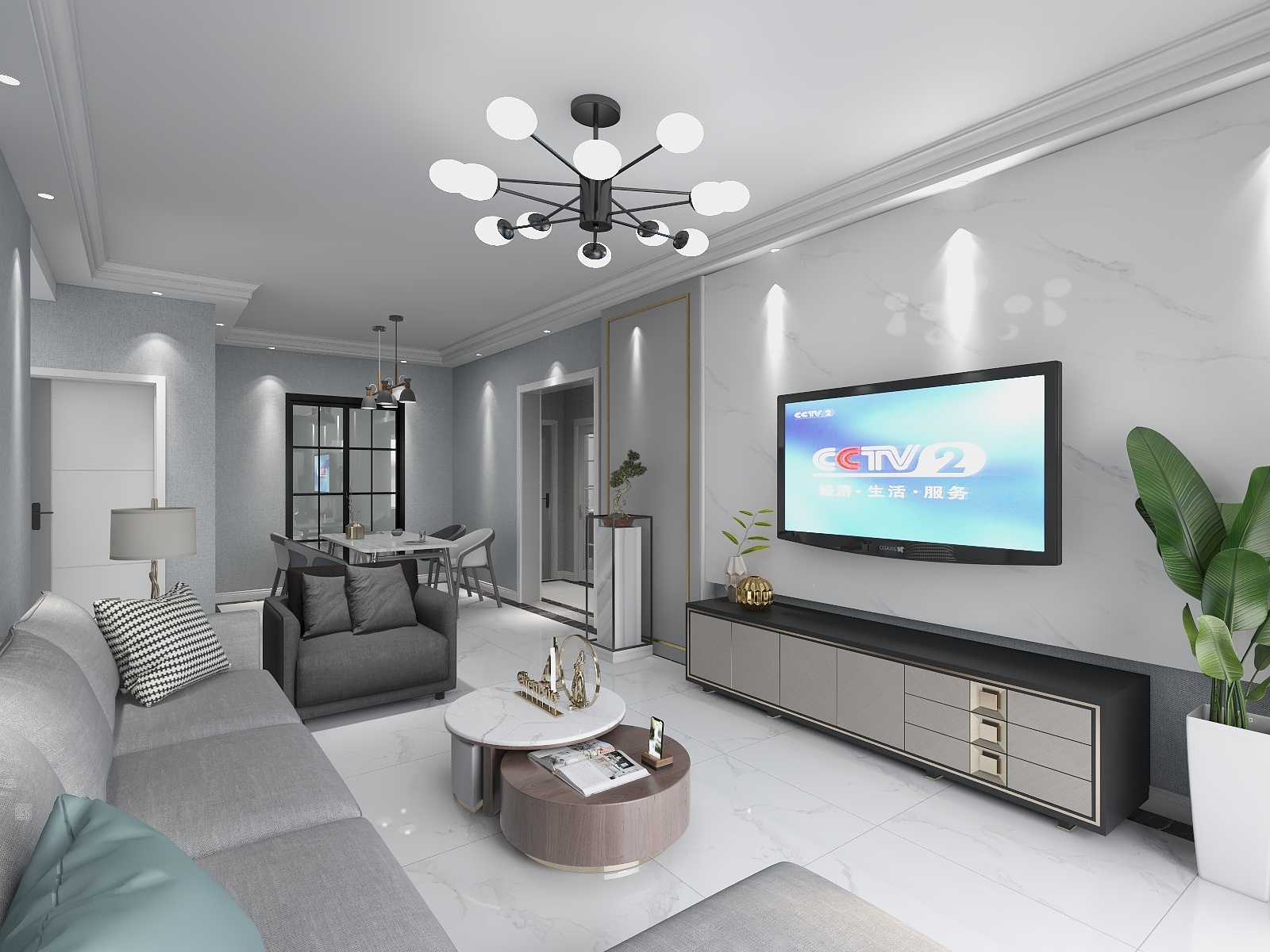 sunflower199-富力城-装修设计方案