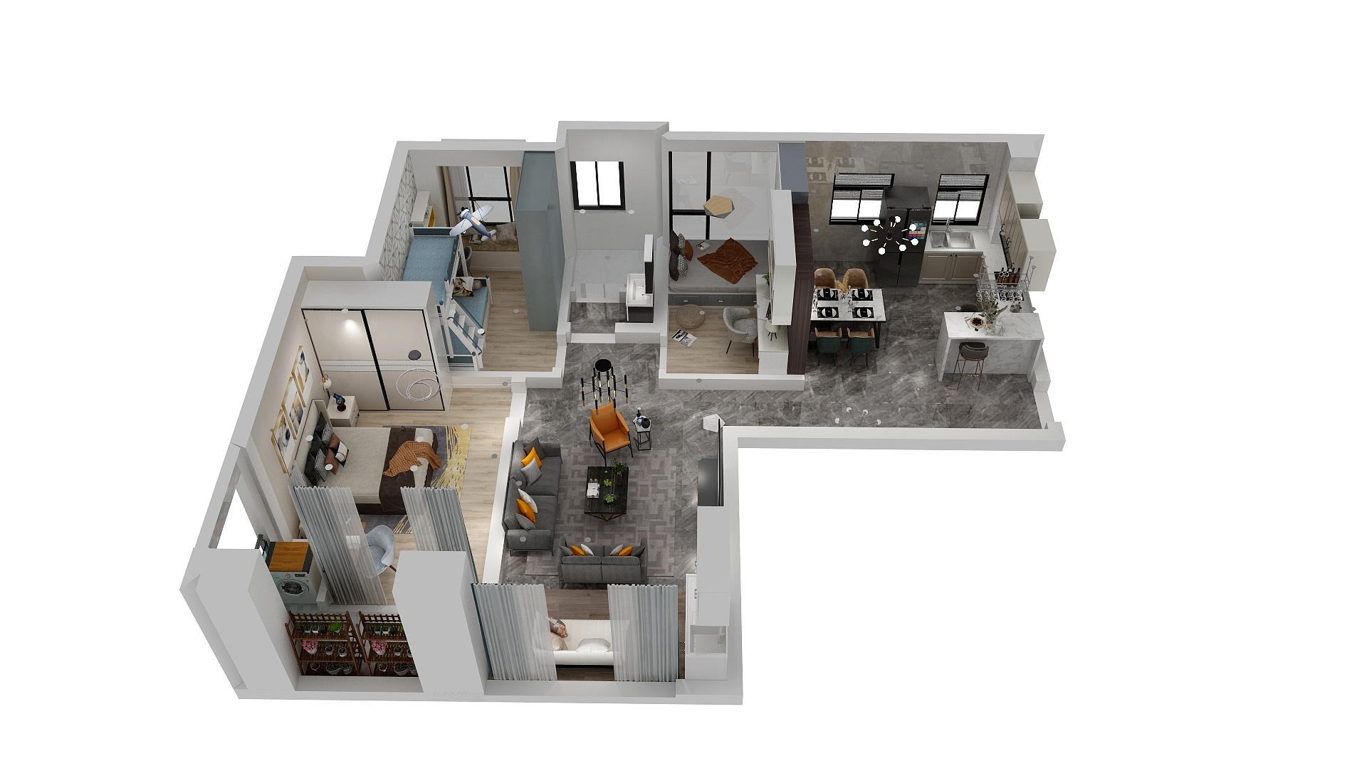 陳工丶东莞-现代天麟时代-装修设计方案