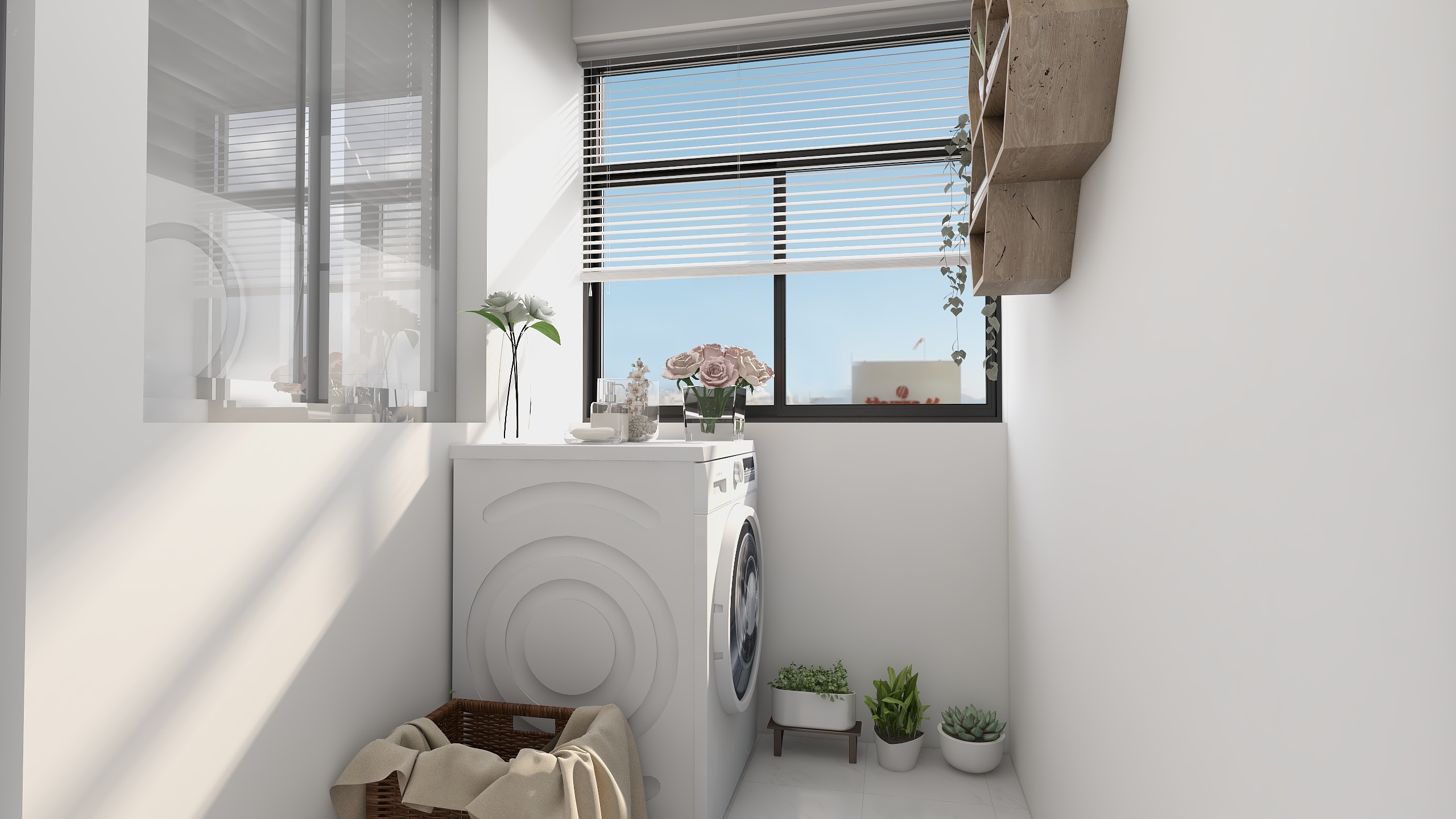 褪色牛仔裤-小公寓厨房卫生间-装修设计方案