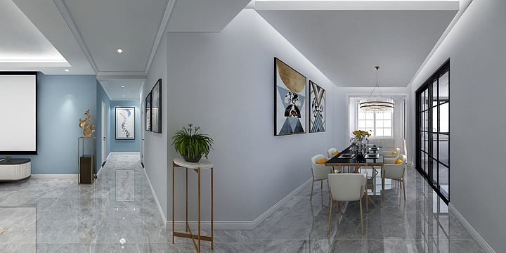 设计师魏姐-韩城通盛世纪城-装修设计方案