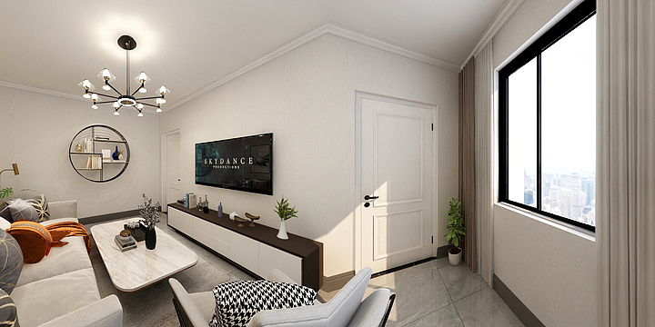 阿薇姐姐-铜川锦绣园B56-装修设计方案