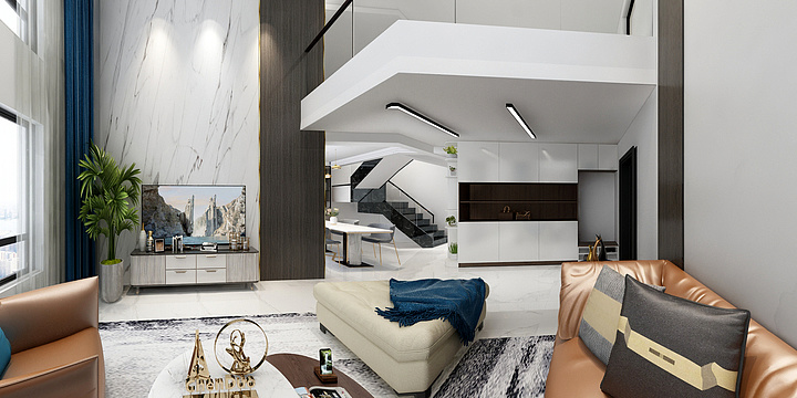 梅设计-馥式160，蔡先生雅居-装修设计方案