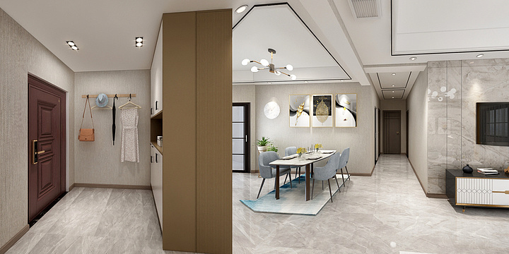 HZsilence-甘家寨陈叔叔-装修设计方案