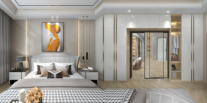 三千方周喜-肖凤光-轻奢-装修设计方案