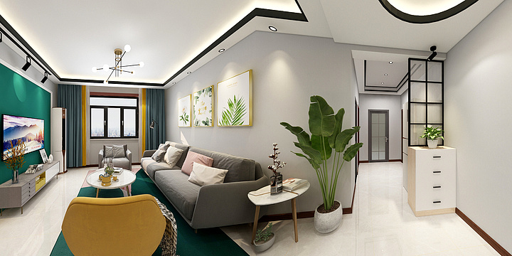 木铭空间设计丶姚根-馨佳园4-4-901-装修设计方案