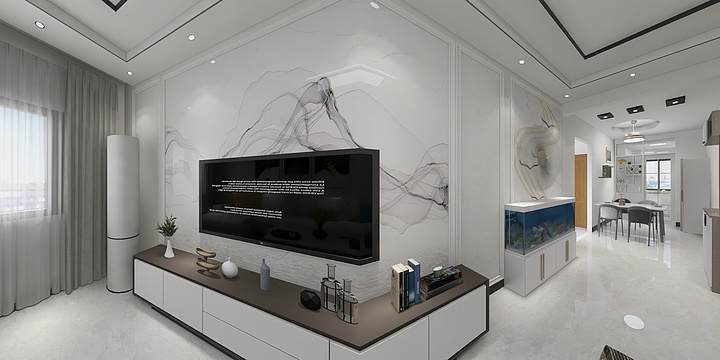 易升随缘-龙腾首府现代风格-装修设计方案