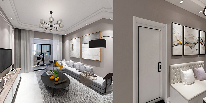 155****7860bsSF-荣盛鹭岛荣府-装修设计方案