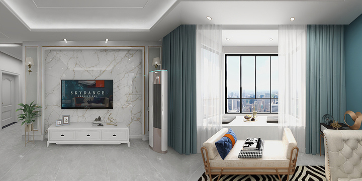 济源百居装饰-国泰花园4-3-1西-装修设计方案