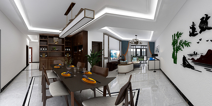 兴国肖工-中梁黄总雅居-装修设计方案