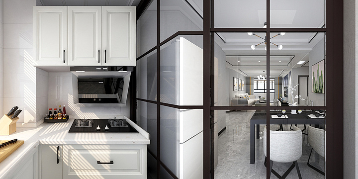 设计师魏霞9686-巧工匠公园三期现代简约-装修设计方案