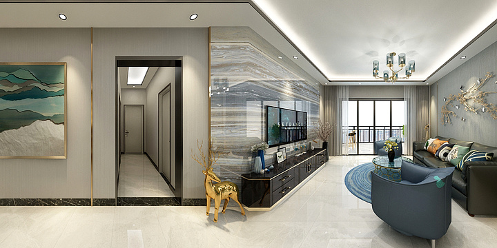 设计万子-怡景湾三期悦峰7栋2D-装修设计方案