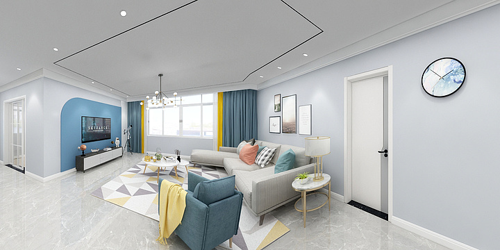 徐爽13469995550-建材市场6楼平面布置-装修设计方案