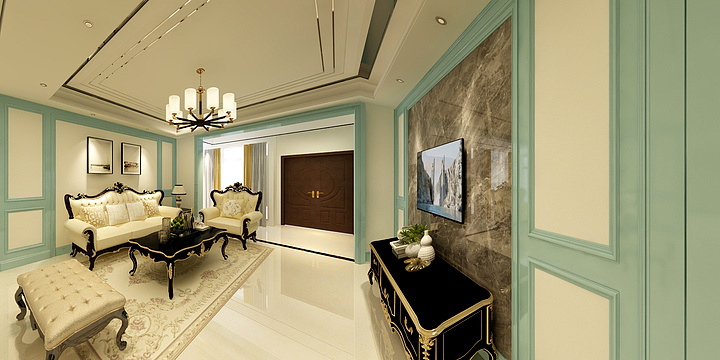 广元圣美至尊直营店-天立殷哥别墅方案-装修设计方案