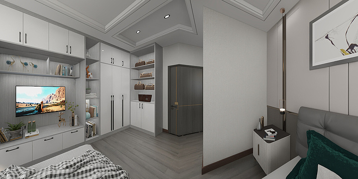 柔美啊MjeV-江湾公馆3期2栋2603#-装修设计方案