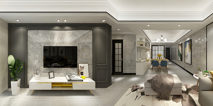 Ashily--80平北欧雅居-装修设计方案