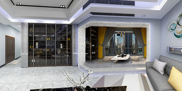 天玺湾付先生雅居-装修设计方案