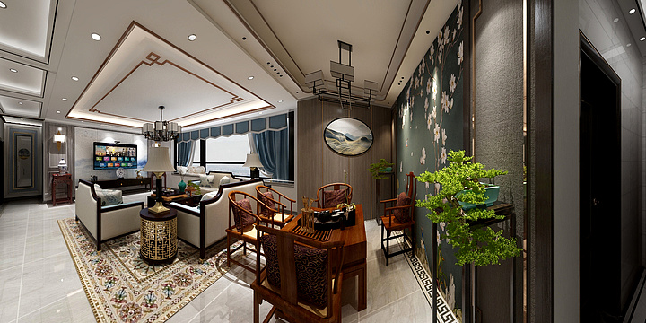 Aaa卧龙凤雏-鸿财公馆0113-0859-装修设计方案