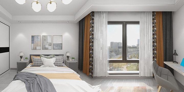 宁波曾工大宅设计-五马雅苑-装修设计方案