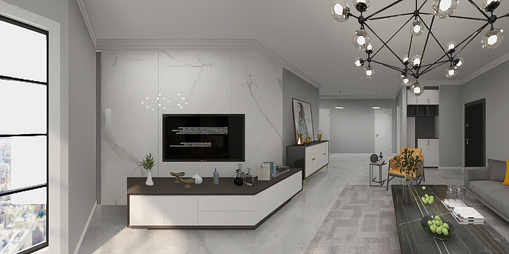 济南聚铭宅装饰-大杨新区东区11-4-501-装修设计方案