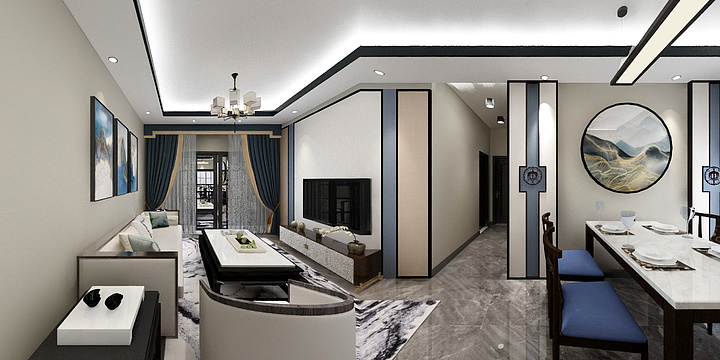 设计师于小八-梅溪雅郡98㎡现代风格-装修设计方案