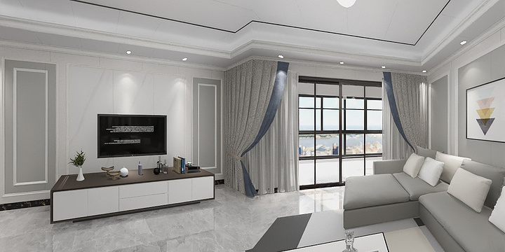 联一设计-美凯兰集成墙板--王群案四-装修设计方案