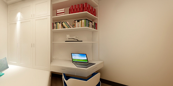 概念DI空间-金润城书房户型图-装修设计方案